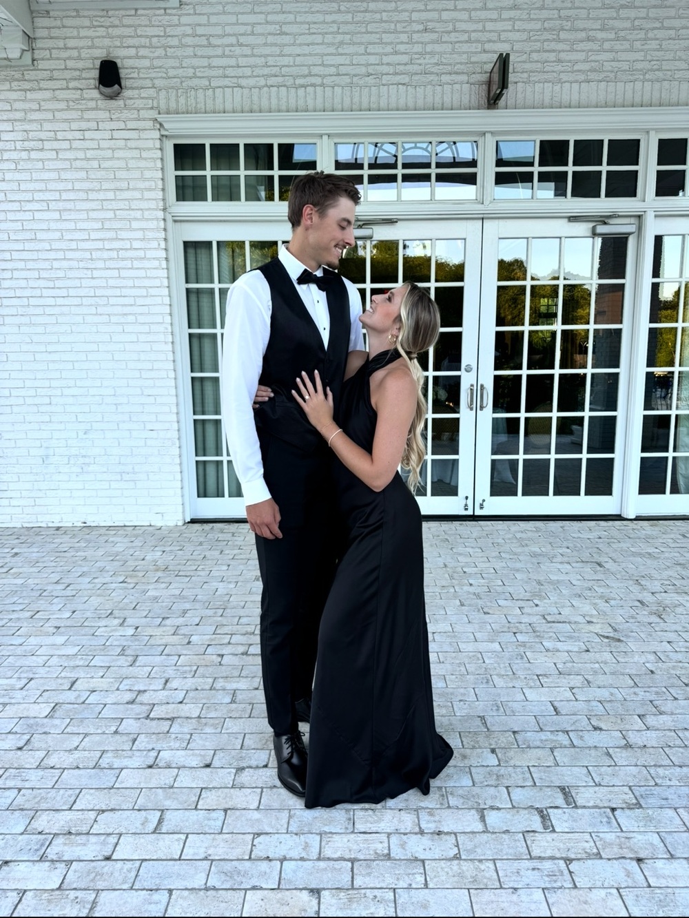 Show Me Your MuMu Black Twisted Halter Maxi Dress - Picture 3 of 5
